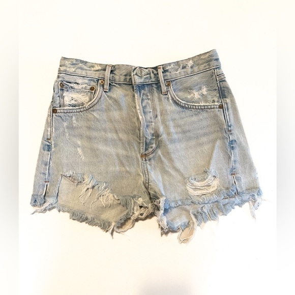 Agolde Pants - AGOLDE High Rise Shorts